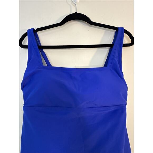 NWT Kona Sol Size XL 16 Royal Blue Underwired Swim Top With Back Hook Closure - Picture 3 of 13